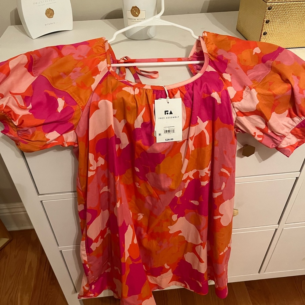 Summer floral dress